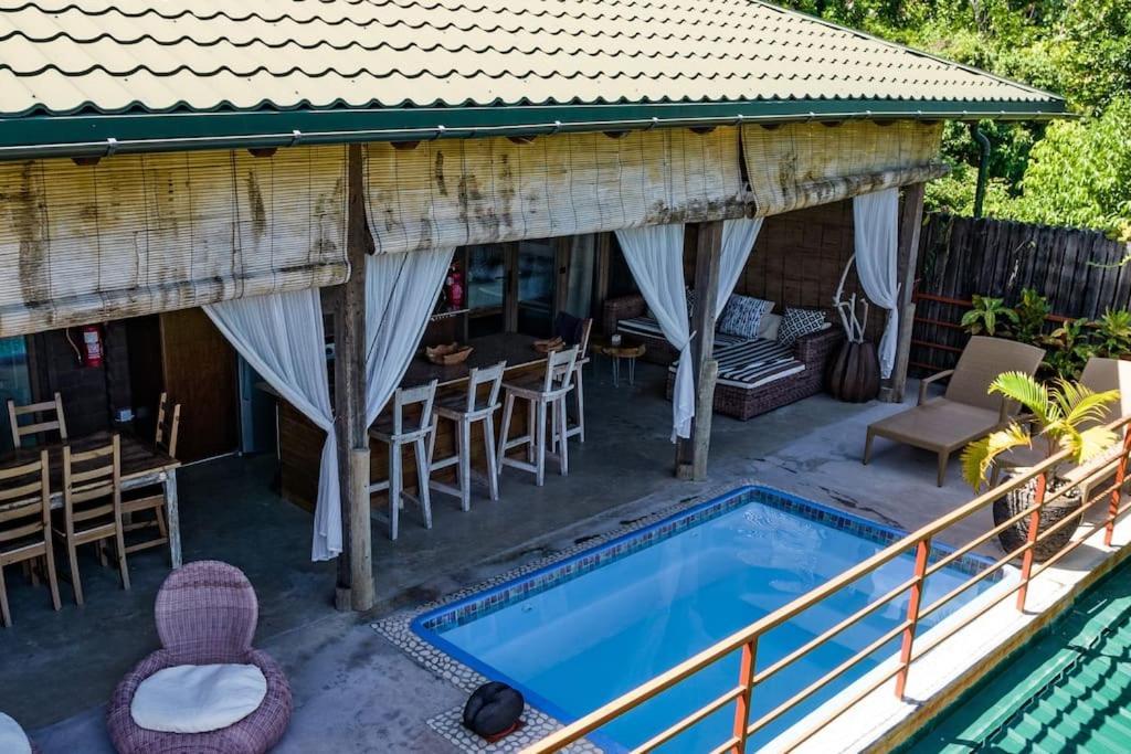 La Pointe Beach Huts Baie Sainte Anne Exterior foto